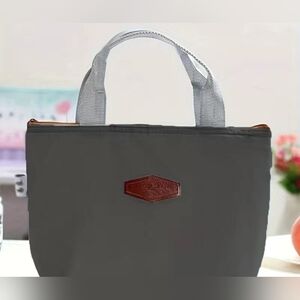 Dark Gray Lunch Bag